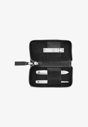 ZWILLING BEAUTY MANICURE PEDICURE SET 3 PCS WITH COMPACT NAIL CLIPPER - Nagelpflege-Set - black