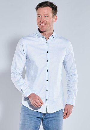 LANGARM MIT HOCHWERTIGER WARENSTRUKTUR - Hemd - hellblau