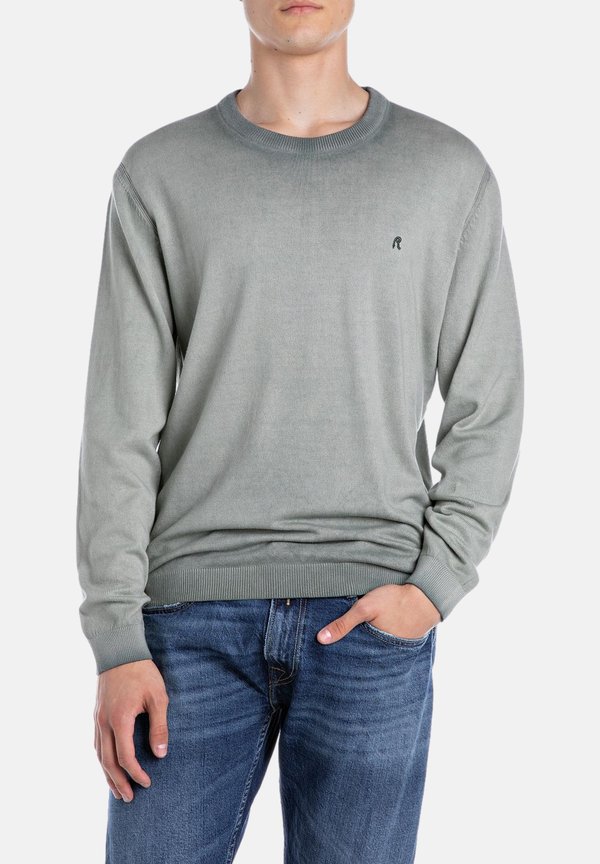 Strickpullover - grau