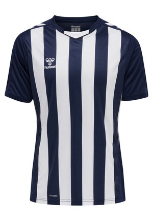 Hummel CORE XK  - T-shirt print - marine white