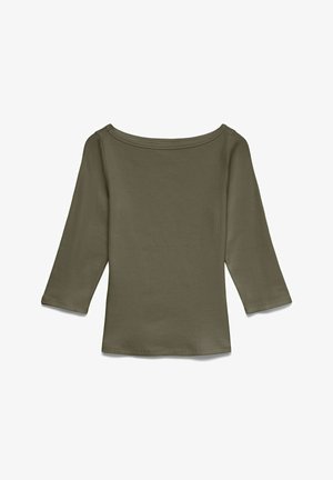Vero Moda, T-SHIRT AWTHEA TOP - Longsleeve - khaki