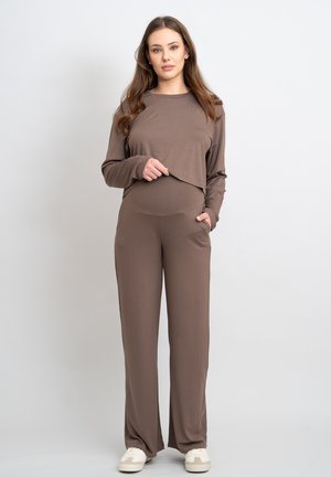 Cool Mama MATERNITY NURSING 2 IN 1 - Longsleeve - kakao
