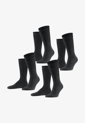 FALKE, SWING 4 PACK - Sokken - paar anthracite melange