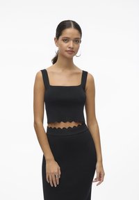 VMKEIKO CROPPED - Viršus - black