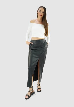 Platform sandals - eclipse black