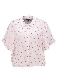 Topshop Petite Hemdbluse - off-white