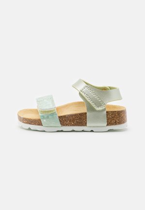 FUSSBETTPANTOFFEL - Sandalias - grün