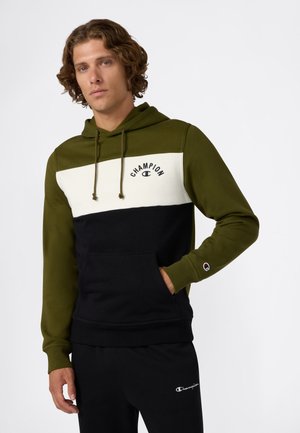 HOODED - Felpa con cappuccio - khaki