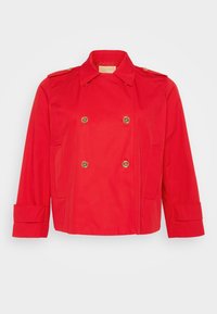 CROPPED PEACOAT - Ljetna jakna - lacquer red