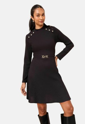 PETITE FIT - LONG SLEEVE - Džemperkleita - black
