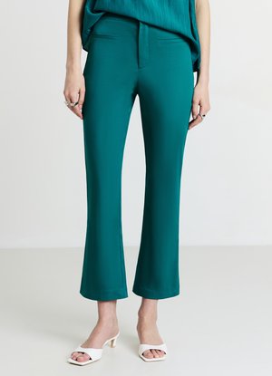 Stoffhose - verde petrolio