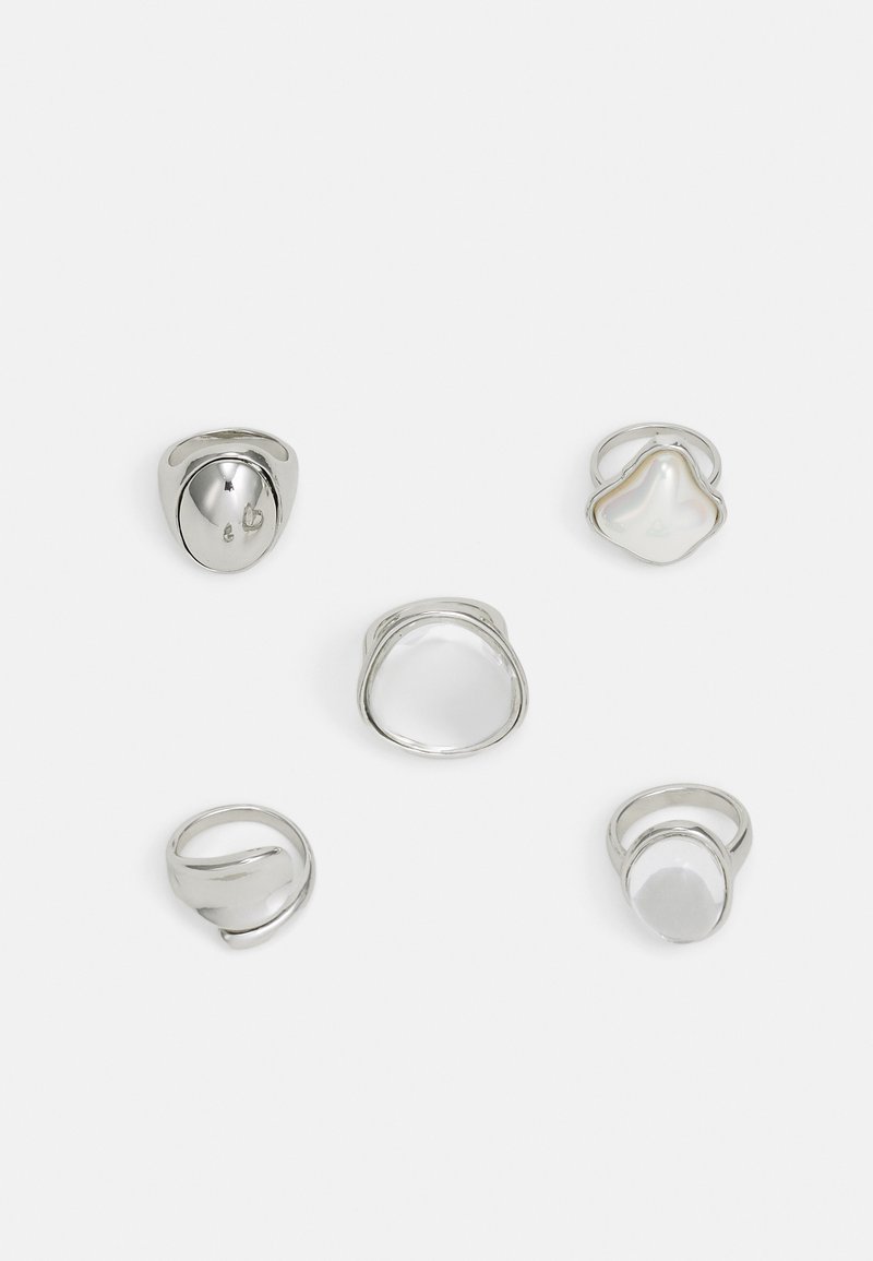 Even&Odd 5 PACK - Sormus - silver-coloured