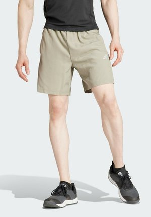 adidas Performance GYM+ WOVEN - Sports shorts - silver pebble