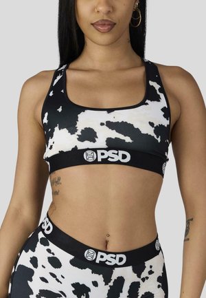 Bustier - black white