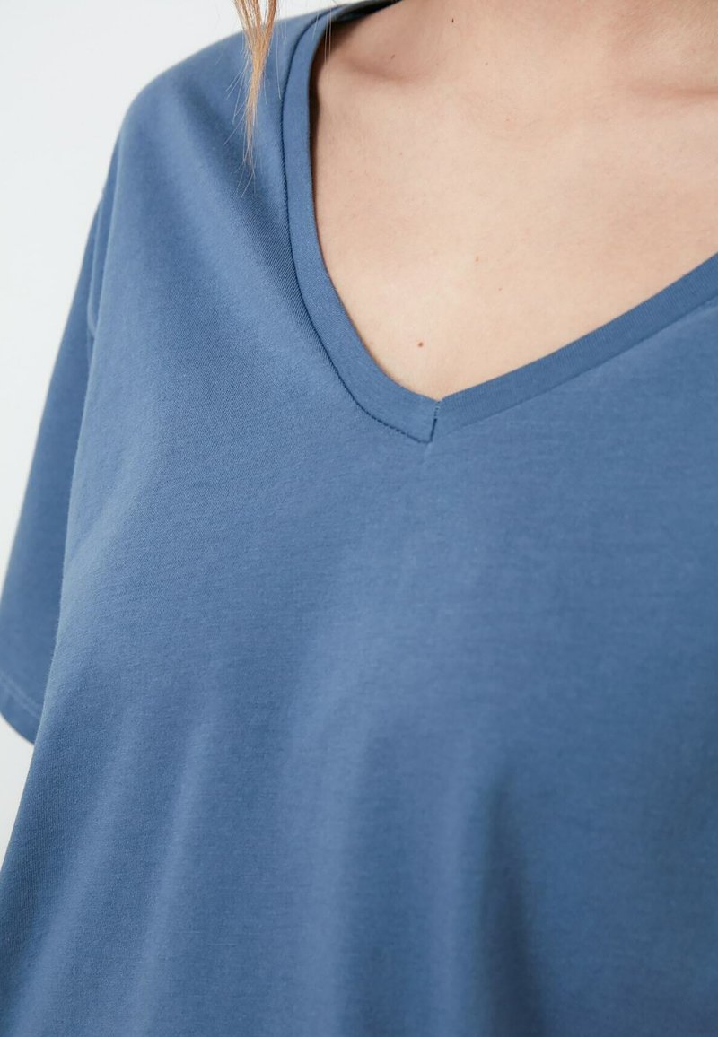 Damen T-Shirts | Trendyol T-Shirt basic blue/blau - LF17236 Damen T-Shirts | Trendyol T-Shirt basic blue/blau - LF17236