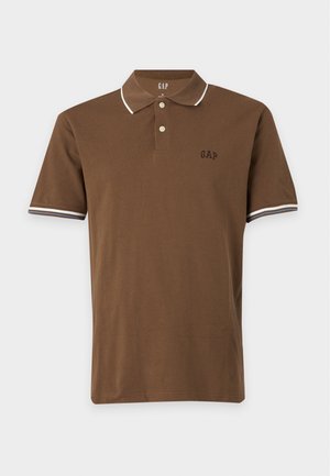 GAP, LOGO - Poloshirt - brown