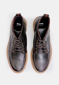 Bata Botine cu șireturi - blu