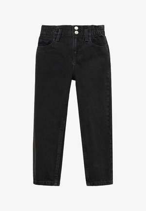 Mango Kids, Jean droit - black denim