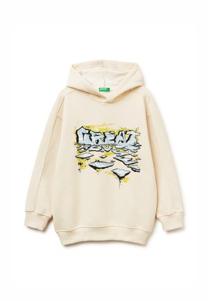 Sweat à capuche - beige
