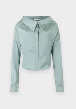 DRAGGED NECK SHIRT - Hemdbluse - light blue