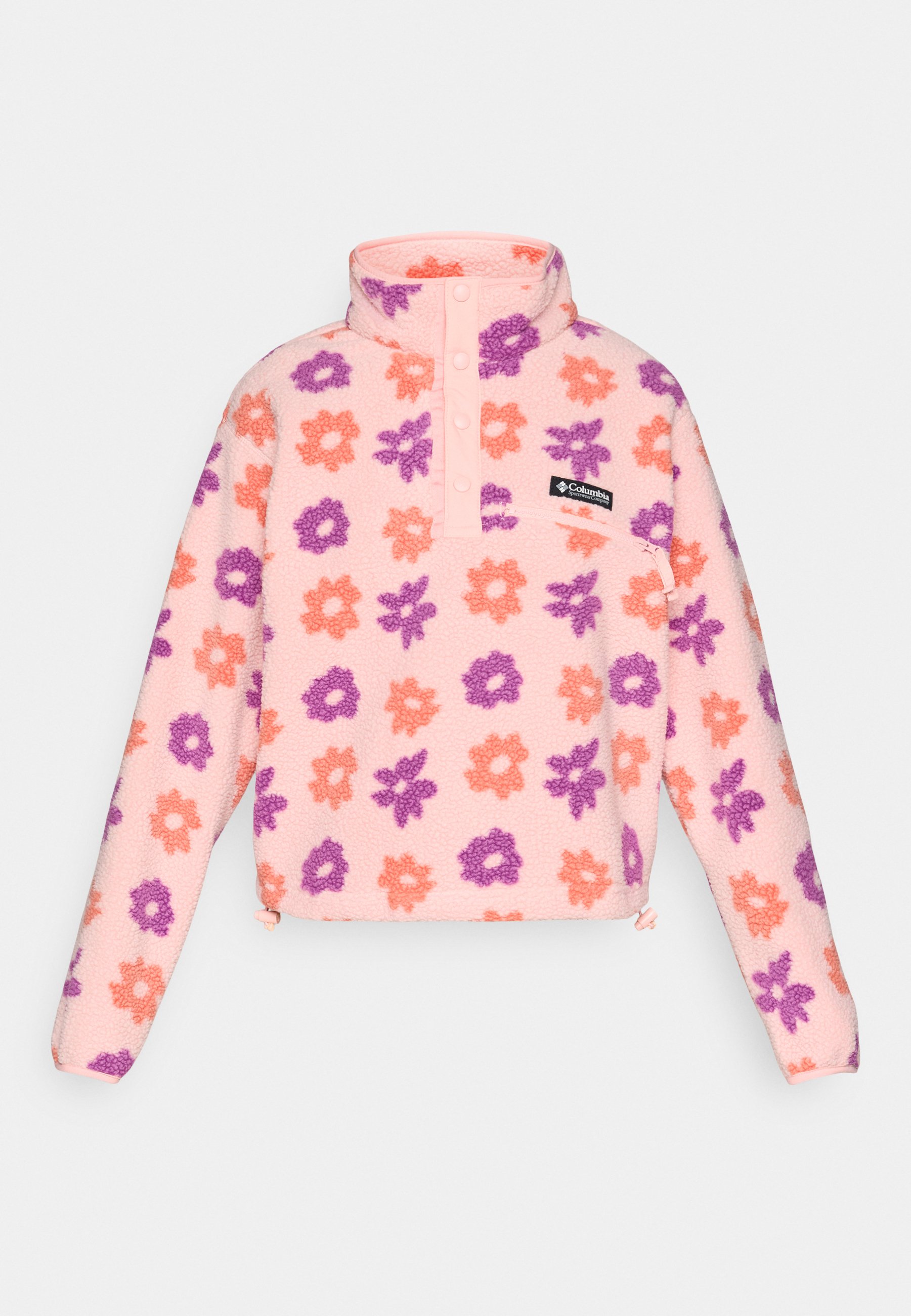 Columbia Fleece trui donkerroze
