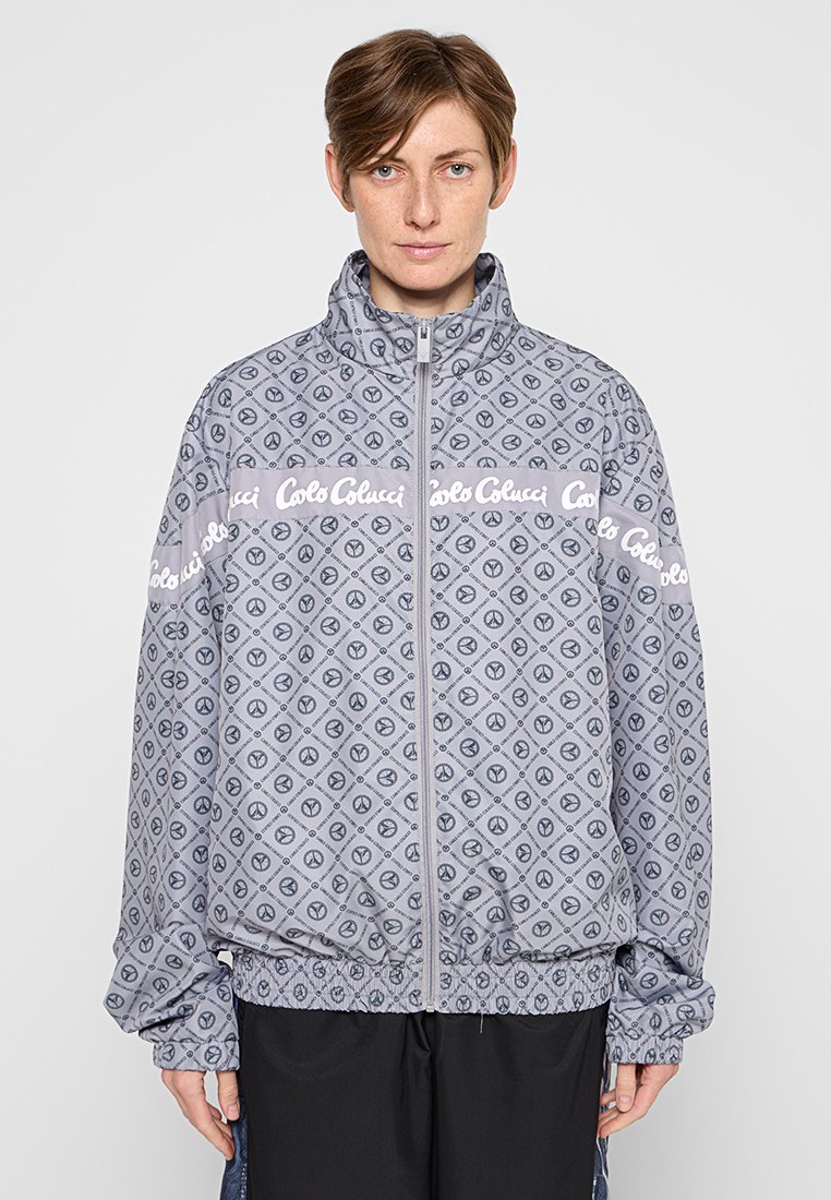 carlo colucci Lichte jas lichtgrijs