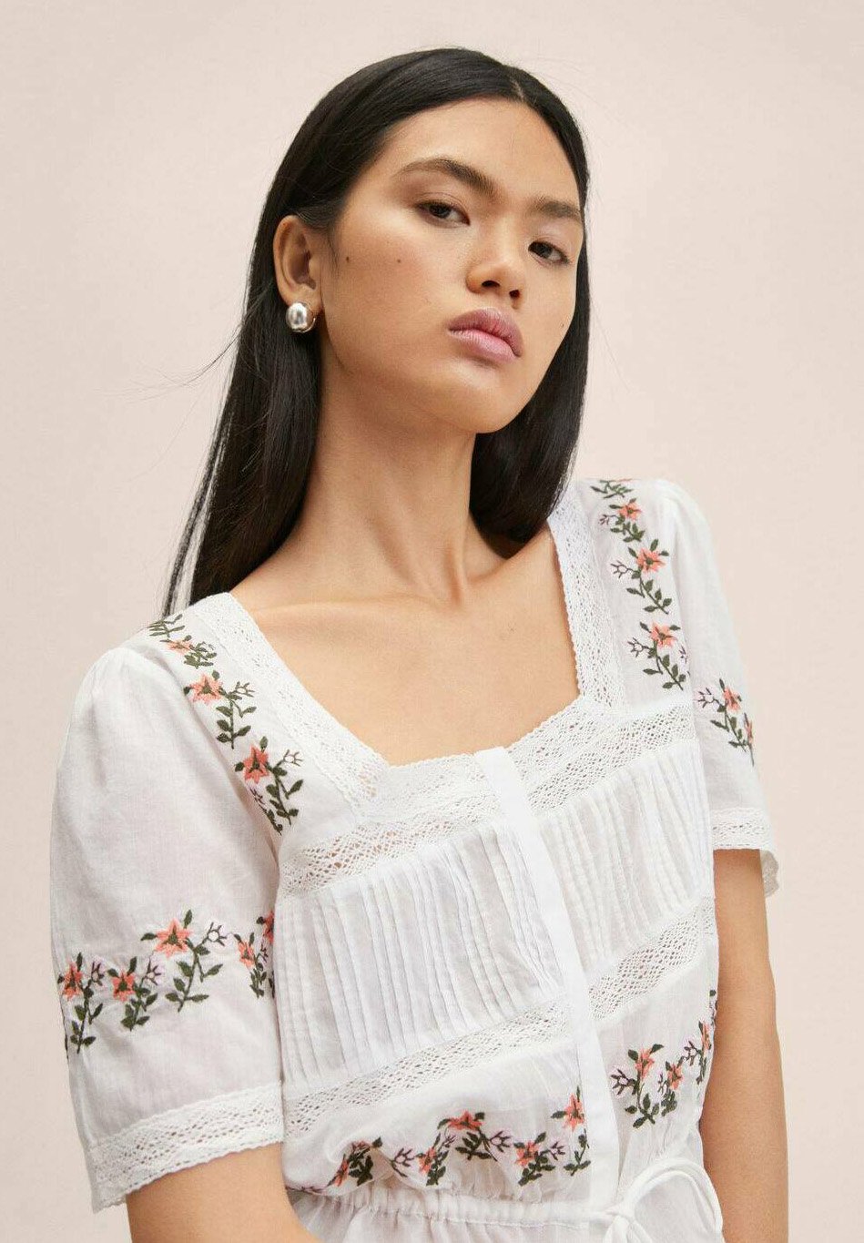 Mango AMELIE - Camicetta - blanc cassé/avorio - Zalando.it