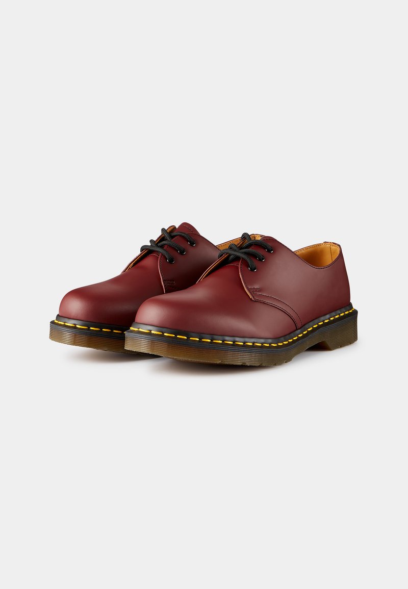 Dr. Martens 1461- 3 EYE SHOE - Casual lace-ups - cherry red/red 