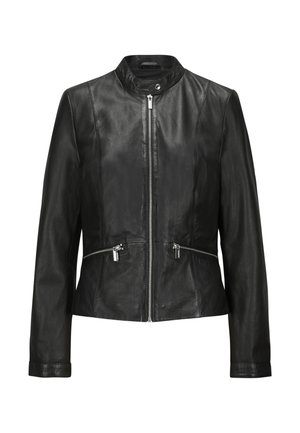 MASCHA - Lederjacke - schwarz
