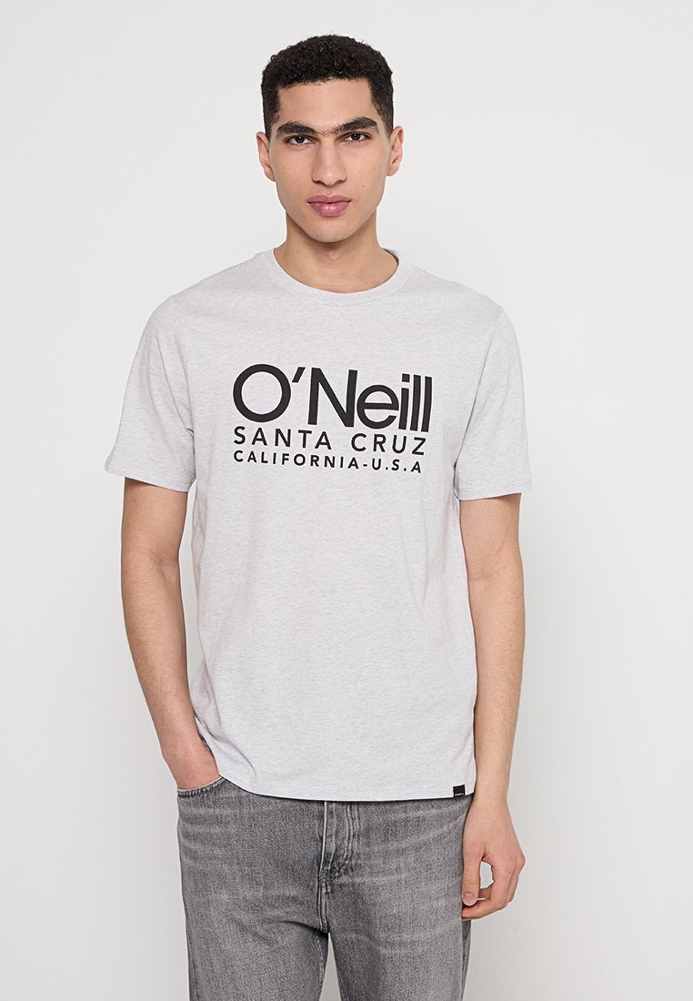O’Neill T-shirt print lichtgrijs