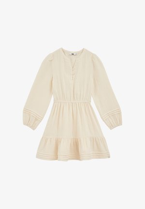 WE Fashion Marškininė suknelė - ecru