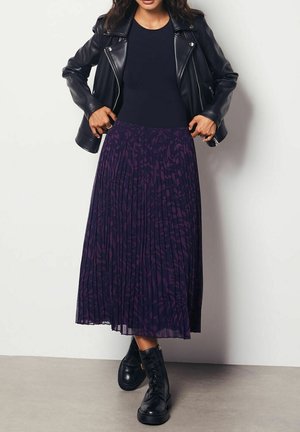 A-line skirt - dark blue