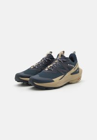Salomon ELIXIR ACTIV - Obuća za pješačenje - carbon/slate green/glacier gray