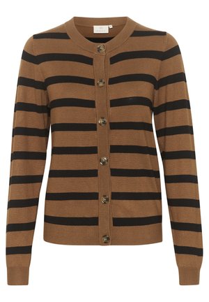 Kaffe KAMALA  - Vest - brown   black stripe