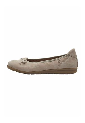 Ballet pumps - stone