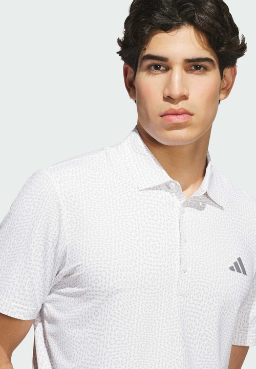 Adidas Ultimate365 Golf Clothing Men's White/Gray Polo Collar Moderate — foto 3