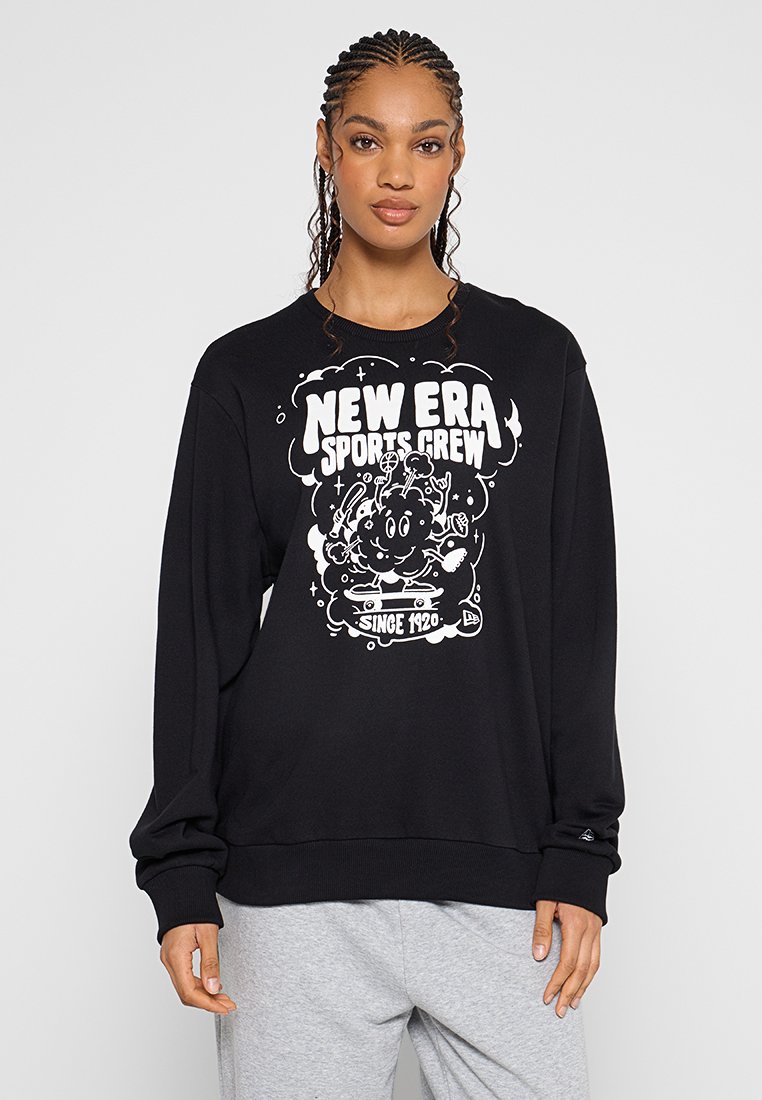 new era Sweater zwart