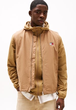 Weste - vintage camel
