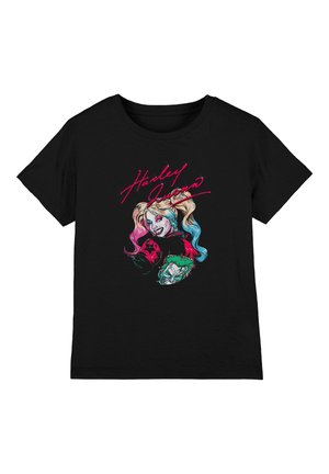 Cotton Soul, BATMAN HARLEY QUINN SIGNATURE UNISEX - T-Shirt print - black