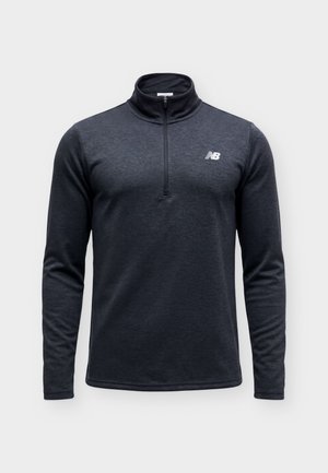 New Balance, SPORT 1/4 ZIP - Langarmshirt - black
