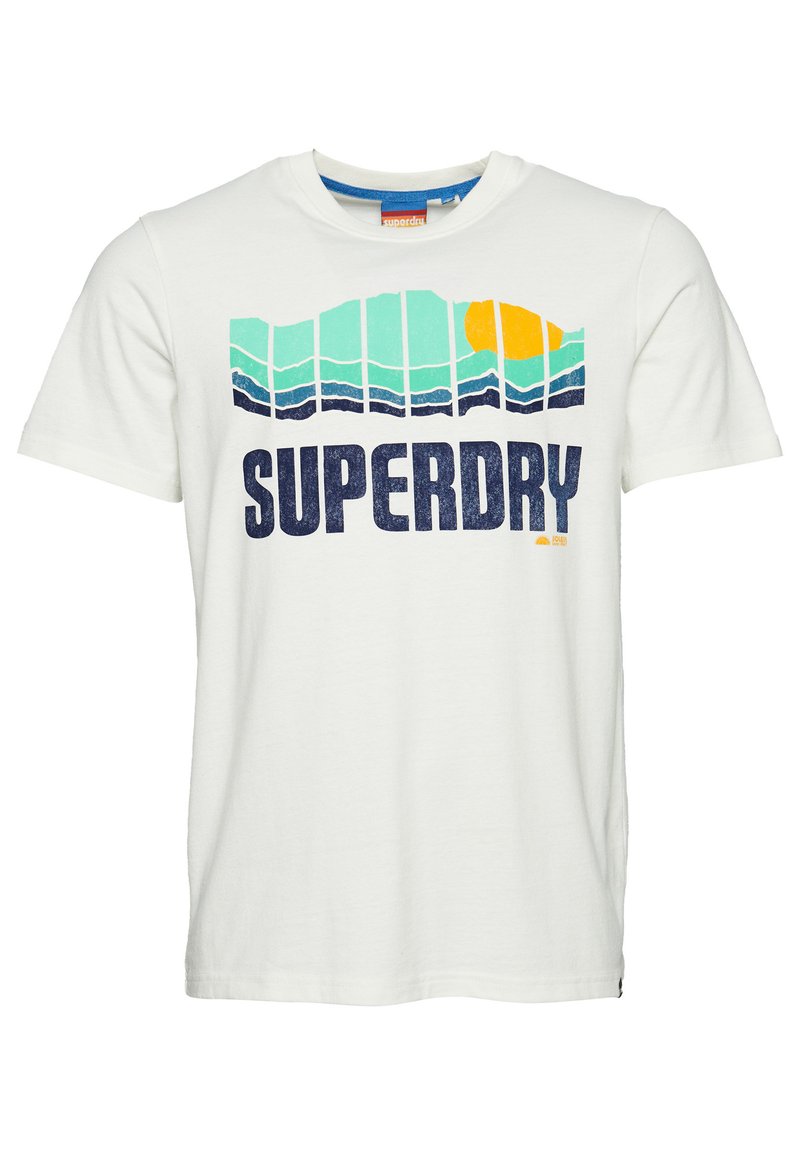 Superdry & Co T-shirt print wit