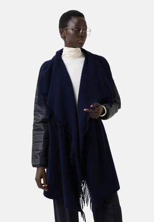 Pončo - navy-blau