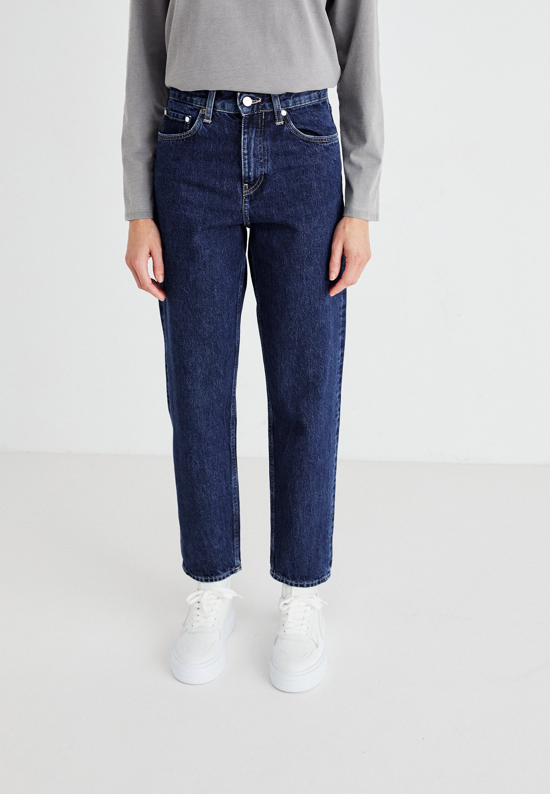 【EEUN】Slash Edge Jeans Edwin ZETA PANT - Straight leg jeans - blue/dark-blue denim