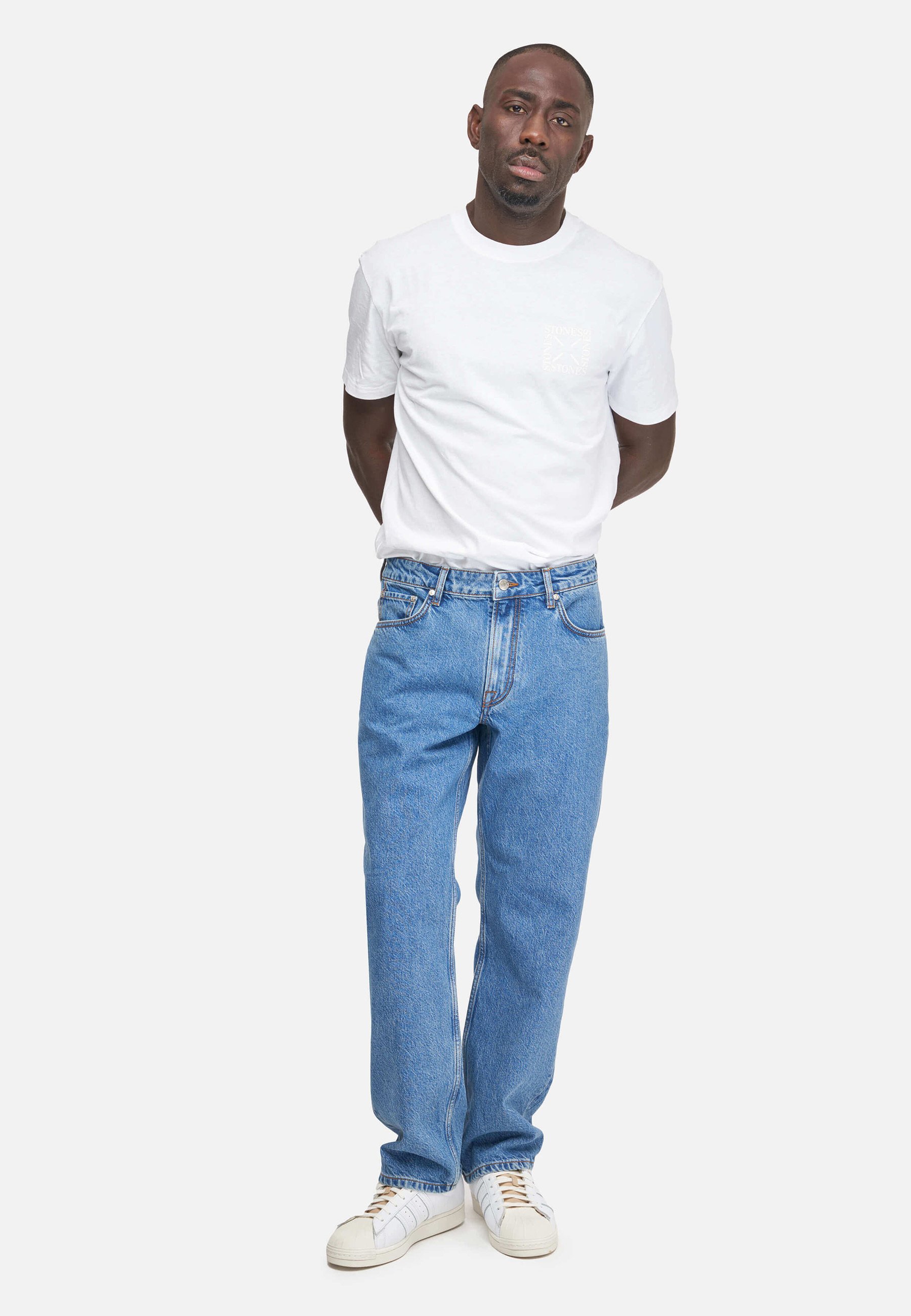 Stones MR. EVANS - Straight leg jeans 