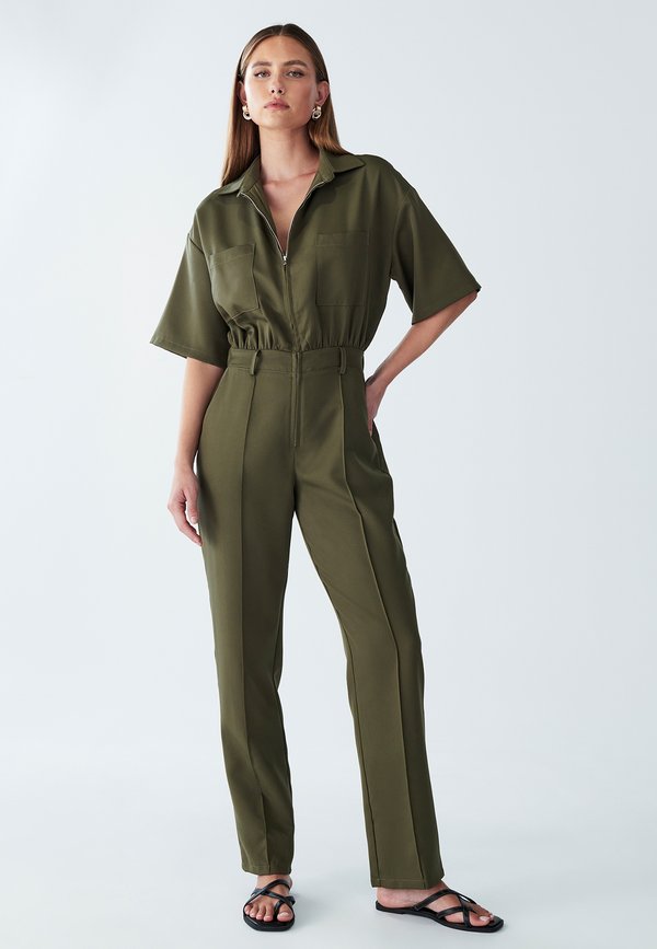 Jumpsuit - khaki