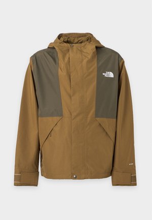 The North Face, REIGN ON - Αδιάβροχο μπουφάν - caraway seed/new taupe green