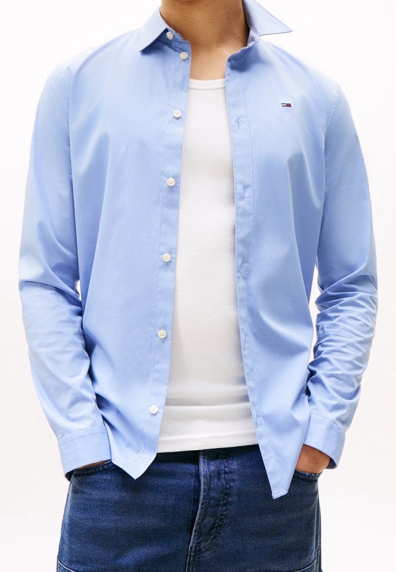 stafford white dress shirts PROPER: Boy's Dress Shirt 8 / Powder Blue