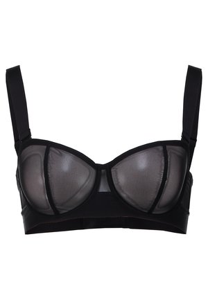 SHEERS CONVERTIBLE STRAPLESS - Kaarituelliset rintaliivit - black