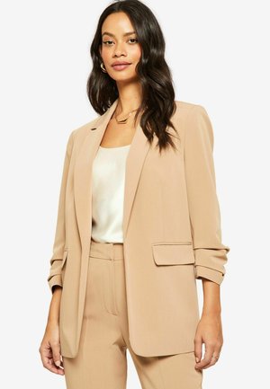REGULAR FIT - Blazer - camel nude
