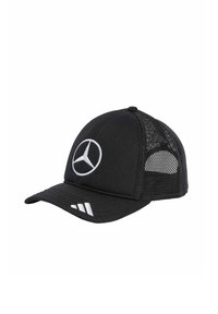 adidas Originals - MERCEDES - AMG PETRONAS FORMULA ONE TEAM STAR TRUCKER - Cap - black   white Thumbnail Image 1